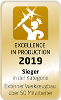 Excellence in Production - Sieger in der Kategorie Werkzeugbau 2019