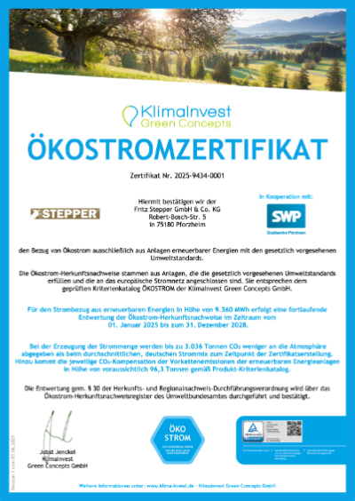 Erneuerbare Energien Zertifikat